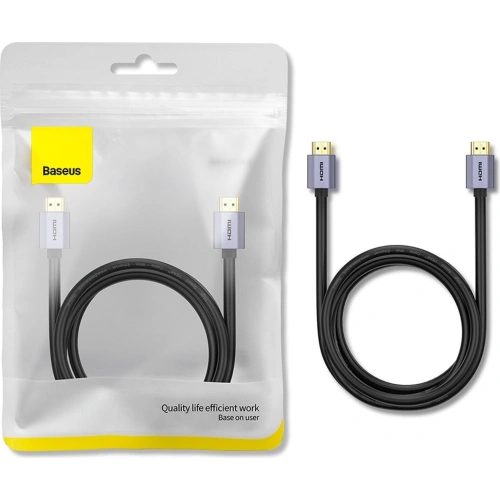 Kup Kabel HDMI 2.0 Baseus High Definition Series 4K 60Hz 2m czarny - BSU3352BLK - {ean13} - Sklep Home Screen