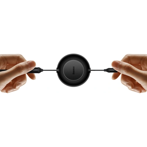 Kup Húzható kábel 3w1 Baseus Bright Mirror 2 USB-A - micro USB + Lightning + USB-C 66W 1.1m fekete - BSU3355BLK - {ean13} - Sklep Home Screen