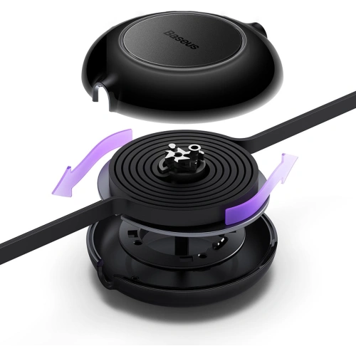 Kup Cablul retractabil 3w1 Baseus Bright Mirror 2 USB-A - micro USB + Lightning + USB-C 66W 1.1m negru - BSU3355BLK - {ean13} - Sklep Home Screen