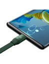 Kup Cablul retractabil 3w1 Baseus Bright Mirror 2 USB-A - micro USB + Lightning + USB-C 66W 1.1m verde - BSU3358GRN - {ean13} - Sklep Home Screen