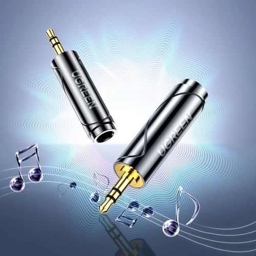 Kup Audio-Adapter UGREEN AV168 6,35mm Klinke (weiblich) - 3,5mm Mini-Klinke (männlich) schwarz - UGR1270BLK - {ean13} - Sklep Home Screen
