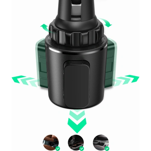 Kup Držák do auta UGREEN LP335 na telefon do místa na hrnek černý - UGR1271BLK - {ean13} - Sklep Home Screen