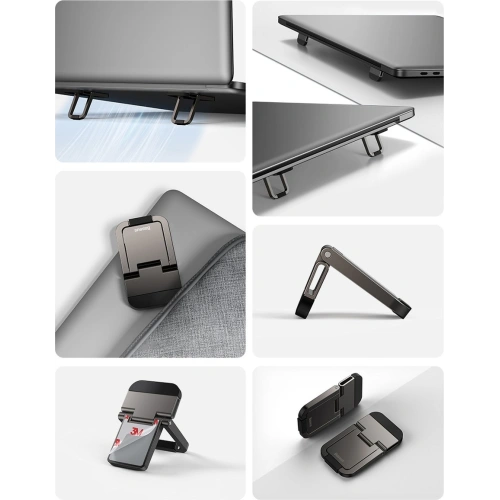 Kup Laptopständer Baseus grau [2 PACK] - BSU3359GRY - {ean13} - Sklep Home Screen