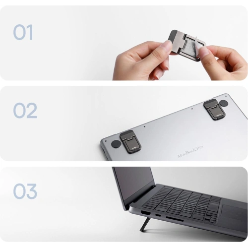 Kup Laptopständer Baseus grau [2 PACK] - BSU3359GRY - {ean13} - Sklep Home Screen