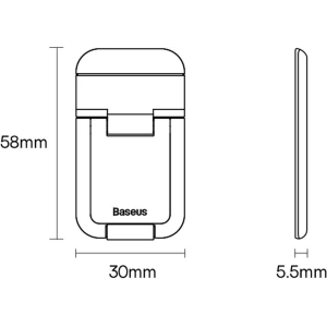 Kup Podstawki do laptopa Baseus srebrny [2 PACK] - BSU3360SLV - {ean13} - Sklep Home Screen