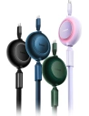 Kup Aufrollbares Kabel 3-in-1 Baseus Bright Mirror 2 USB-C - micro USB + Lightning + USB-C 3.5A 1.1m schwarz - BSU3361BLK - {ean13} - Sklep Home Screen