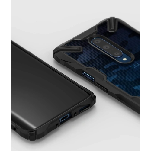 Kup Etui Ringke Fusion-X Design OnePlus 7 Pro Camo (Moro) Fekete - RGK912MOB - {ean13} - Sklep Home Screen