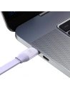 Kup Zwijany kabel 3w1 Baseus Bright Mirror 2 USB-C - micro USB + Lightning + USB-C 3.5A 1.1m fioletowy - BSU3363PRP - {ean13} - Sklep Home Screen
