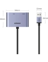 Kup Adapter UGREEN CM449 USB - HDMI 1.3 FullHD@60Hz + VGA 1.2 FullHD@60Hz grau - UGR1274GRY - {ean13} - Sklep Home Screen