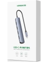 Kup Adaptér UGREEN CM417 USB-C - HDMI / 4xUSB šedý - UGR1275GRY - {ean13} - Sklep Home Screen