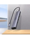 Buy UGREEN CM475 multifunctional adapter HUB USB Type C - 3 x USB / Ethernet RJ-45 / USB Type C PD gray - UGR1276GRY - {ean13} - Home Screen Store Europe