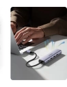 Buy UGREEN CM475 multifunctional adapter HUB USB Type C - 3 x USB / Ethernet RJ-45 / USB Type C PD gray - UGR1276GRY - {ean13} - Home Screen Store Europe