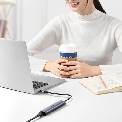 Kup Hub UGREEN CM475 USB-C - 3xUSB / Ethernet RJ-45 / USB-C PD šedý - UGR1276GRY - {ean13} - Sklep Home Screen