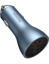 Buy Baseus Golden Contactor Pro USB-A car charger + 2x USB-C 65W blue - BSU3366BLU - {ean13} - Home Screen Store Europe