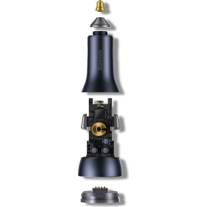 Buy Baseus Golden Contactor Pro USB-A car charger + 2x USB-C 65W blue - BSU3366BLU - {ean13} - Home Screen Store Europe
