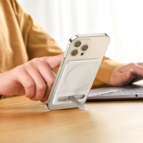 Buy Baseus Foldable Magnetic Bracket White - BSU3368WHT - {ean13} - Home Screen Store Europe