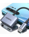 Kup Adapter UGREEN CM231 USB-C (męski) - USB-C PD QC (żeński) + mini jack 3,5mm (żeński) szary - UGR1278GRY - {ean13} - Sklep Home Screen