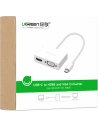 Kup Adaptér UGREEN MM123 USB-C - HDMI / VGA bílý - UGR1280WHT - {ean13} - Sklep Home Screen