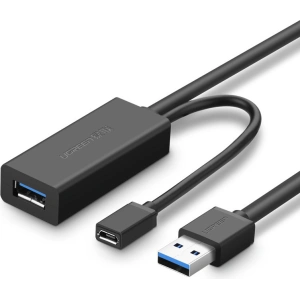 Kup Przedłużacz aktywny UGREEN US175 USB 3.2 Gen 1 (USB 3.0, USB 3.1 Gen 1) 10m czarny - UGR1281BLK - {ean13} - Sklep Home Screen
