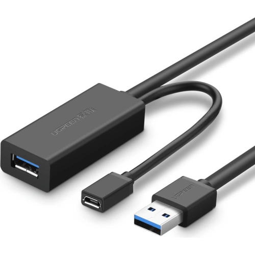 Kup Aktivní prodlužovací kabel UGREEN US175 USB 3.2 Gen 1 (USB 3.0, USB 3.1 Gen 1) 10m černý - UGR1281BLK - {ean13} - Sklep Home Screen