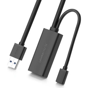 Kup Przedłużacz aktywny UGREEN US175 USB 3.2 Gen 1 (USB 3.0, USB 3.1 Gen 1) 10m czarny - UGR1281BLK - {ean13} - Sklep Home Screen