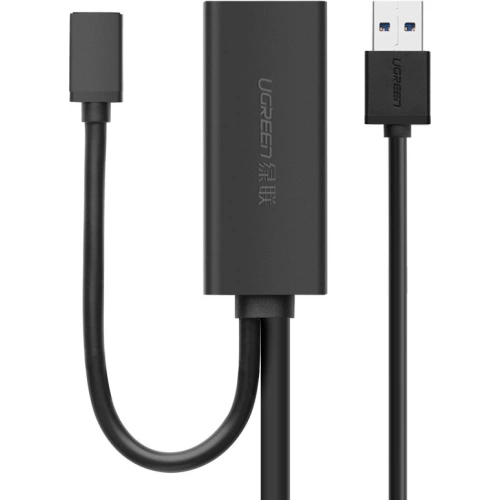 Kup Przedłużacz aktywny UGREEN US175 USB 3.2 Gen 1 (USB 3.0, USB 3.1 Gen 1) 10m czarny - UGR1281BLK - {ean13} - Sklep Home Screen