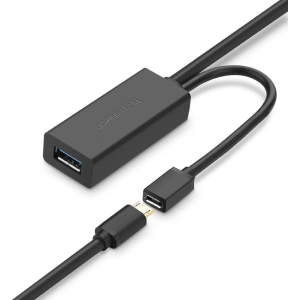 Kup Przedłużacz aktywny UGREEN US175 USB 3.2 Gen 1 (USB 3.0, USB 3.1 Gen 1) 10m czarny - UGR1281BLK - {ean13} - Sklep Home Screen