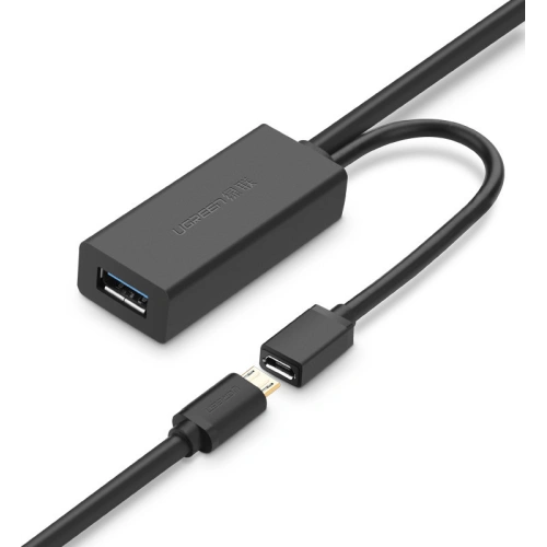 Kup Przedłużacz aktywny UGREEN US175 USB 3.2 Gen 1 (USB 3.0, USB 3.1 Gen 1) 10m czarny - UGR1281BLK - {ean13} - Sklep Home Screen