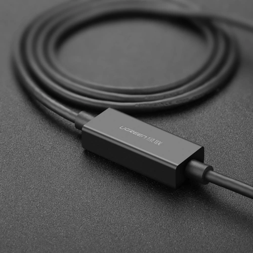 Kup Przedłużacz aktywny UGREEN US175 USB 3.2 Gen 1 (USB 3.0, USB 3.1 Gen 1) 10m czarny - UGR1281BLK - {ean13} - Sklep Home Screen