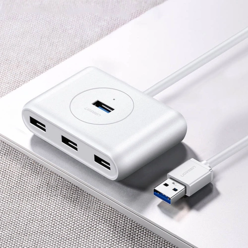 Buy UGREEN CR113 multifunctional USB HUB Type c - 4 x USB 3.0 1m white - UGR1282WHT - {ean13} - Home Screen Store Europe