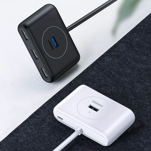 Buy UGREEN CR113 multifunctional USB HUB Type c - 4 x USB 3.0 1m white - UGR1282WHT - {ean13} - Home Screen Store Europe