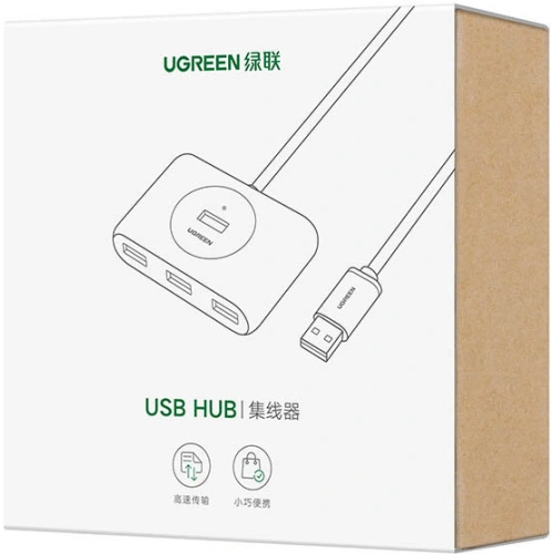 Buy UGREEN CR113 multifunctional USB HUB Type c - 4 x USB 3.0 1m white - UGR1282WHT - {ean13} - Home Screen Store Europe