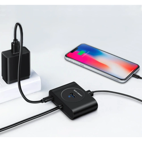 Kup Hub UGREEN CR113 USB-C - 4 x USB 3.0 1m bílý - UGR1282WHT - {ean13} - Sklep Home Screen