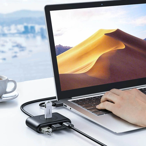 Kup Hub UGREEN CR113 USB-C - 4 x USB 3.0 1m bílý - UGR1282WHT - {ean13} - Sklep Home Screen