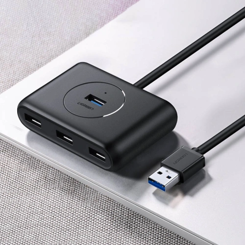 Buy UGREEN CR113 multifunctional USB HUB Type c - 4 x USB 3.0 1m white - UGR1282WHT - {ean13} - Home Screen Store Europe