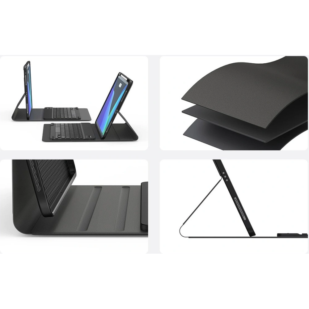 Etui z klawiaturą Baseus Brilliance Apple iPad Pro 11 2018/2020/2021 (1., 2. i 3. generacji) czarny