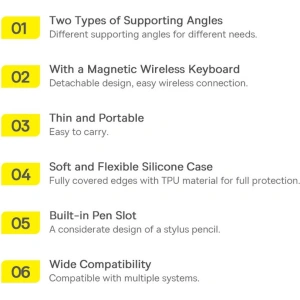 Kup Etui z klawiaturą Baseus Brilliance Apple iPad Pro 11 2018/2020/2021 (1., 2. i 3. generacji) czarny - BSU3369BLK - {ean13} - Sklep Home Screen