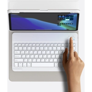 Kup Etui z klawiaturą Baseus Brilliance Apple iPad Pro 11 2018/2020/2021 (1., 2. i 3. generacji) biały - BSU3370WHT - {ean13} - Sklep Home Screen