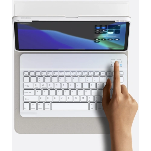 Kup Hülle mit Tastatur Baseus Brilliance Apple iPad Pro 11 2018/2020/2021 (1., 2. und 3. Generation) weiß - BSU3370WHT - {ean13} - Sklep Home Screen