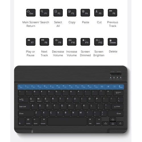 Kup Hülle mit Tastatur Baseus Brilliance Apple iPad Pro 11 2018/2020/2021 (1., 2. und 3. Generation) weiß - BSU3370WHT - {ean13} - Sklep Home Screen