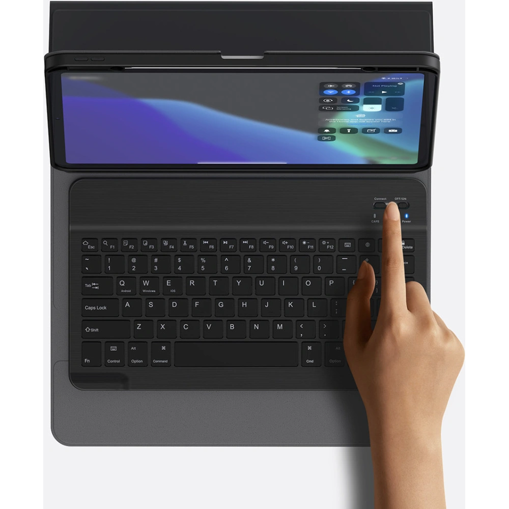 Etui z klawiaturą Baseus Brilliance Apple iPad Pro 12.9 2018/2020/2021 (3., 4. i 5. generacji) czarny