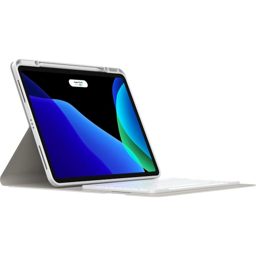 Kup Etui z klawiaturą Baseus Brilliance Apple iPad Pro 12.9 2018/2020/2021 (3., 4. i 5. generacji) biały - BSU3372WHT - {ean13} - Sklep Home Screen