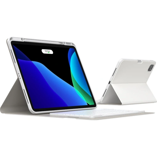 Buy Baseus Brilliance case with keyboard Apple iPad Pro 12.9 2018/2020/2021 (3., 4. i 5. gen) white - BSU3372WHT - {ean13} - Home Screen Store Europe