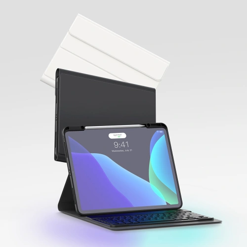 Buy Baseus Brilliance case with keyboard Apple iPad Pro 12.9 2018/2020/2021 (3., 4. i 5. gen) white - BSU3372WHT - {ean13} - Home Screen Store Europe