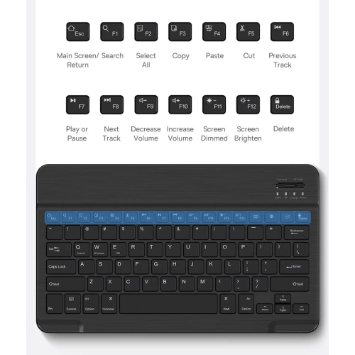 Kup Etui cu tastatură Baseus Brilliance Apple iPad Pro 12.9 2018/2020/2021 (3., 4. și 5. generație) alb - BSU3372WHT - {ean13} - Sklep Home Screen