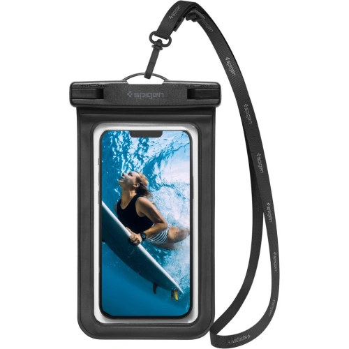 Kup Uniwersalne etui impermeabil Spigen A601 Universal Waterproof Case Black - SPN2268BLK - {ean13} - Sklep Home Screen