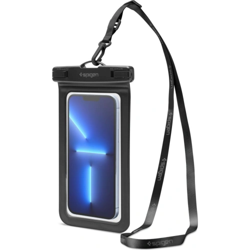 Buy Spigen A601 Universal Waterproof Case Black - SPN2268BLK - {ean13} - Home Screen Store Europe
