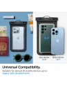 Buy Spigen A601 Universal Waterproof Case Black - SPN2268BLK - {ean13} - Home Screen Store Europe
