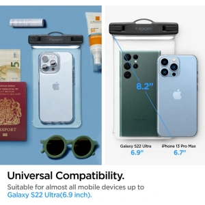 Kup Univerzális vízálló tok Spigen A601 Univerzális Vízálló Tok Átlátszó - SPN2269CL - {ean13} - Sklep Home Screen