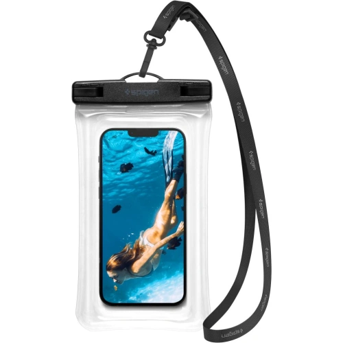 Kup Universelles wasserdichtes Case Spigen A610 Universal Waterproof Float Case Crystal Clear - SPN2271CL - {ean13} - Sklep Home Screen